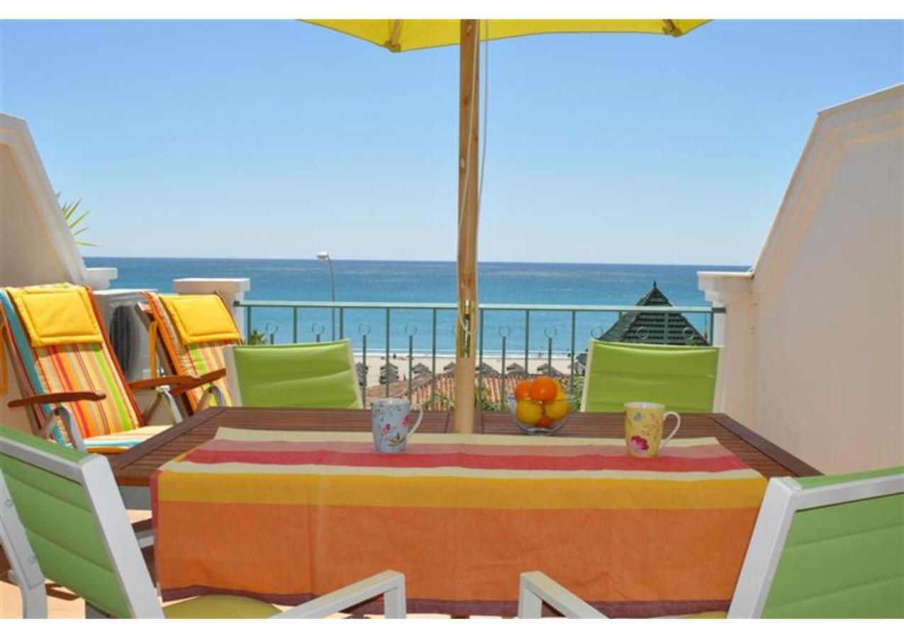Sunny Apartment On Burriana Beach Nerja Exterior photo